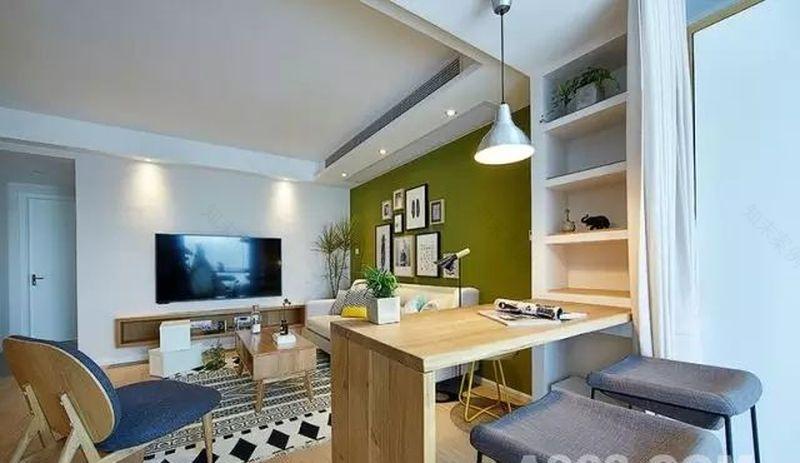 上海 95 平现代简约家居设计 | 黑白卫浴、儿童房上下床、卧室飘窗-13