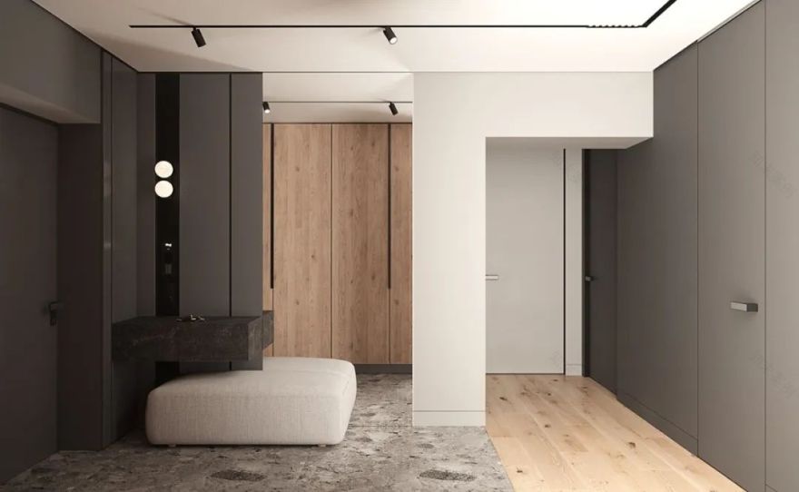 500㎡联排别墅,现代东方诗意空间丨东易日盛北京原创别墅分公司-41