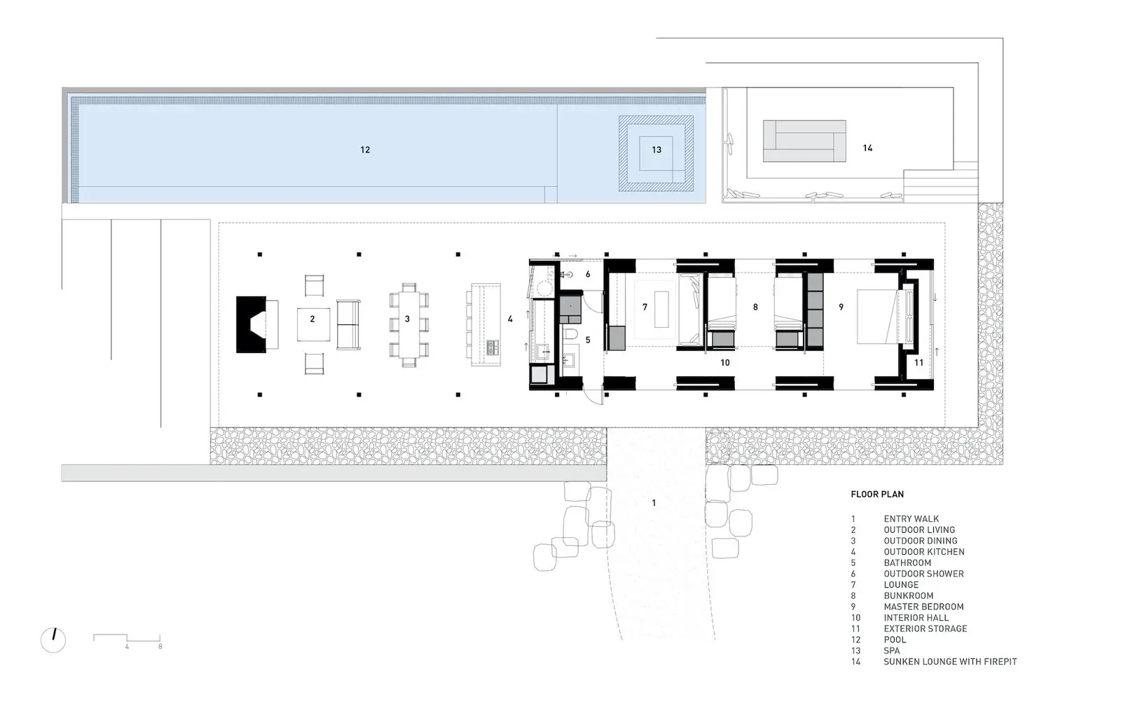 湖畔木屋 | 周末度假的温馨设计-15