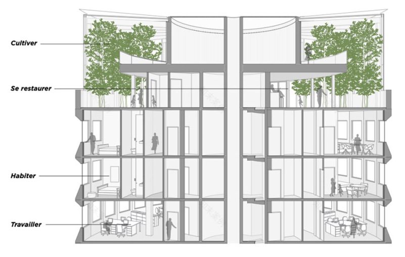 Racine 塔楼改造丨法国巴黎丨Maud Caubet Architectes-70