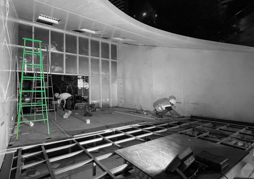 间园 · 闹市中的空间装置丨中国上海丨间筑设计-52