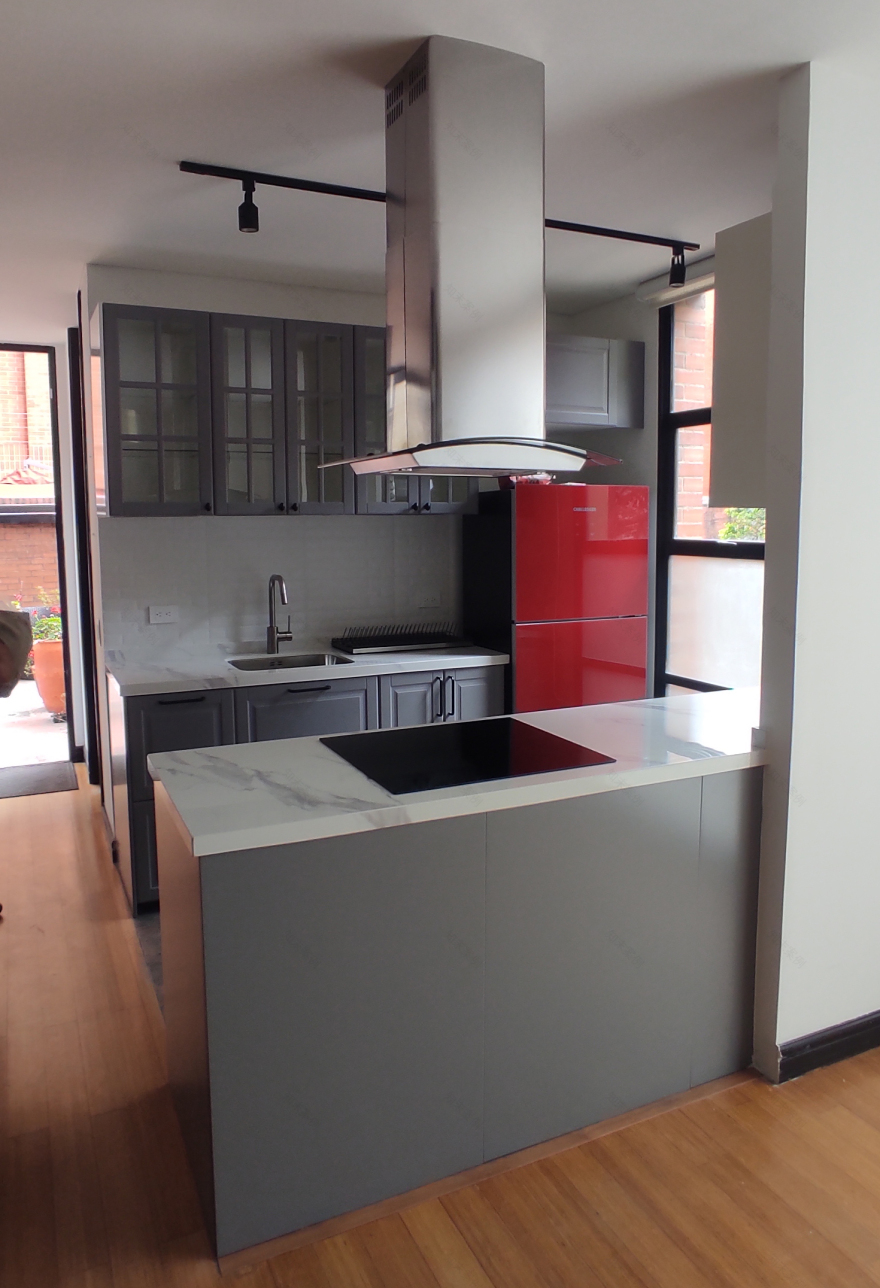 完整厨房改造·波哥大丨ColombiaBogota丨JSR Studio-17