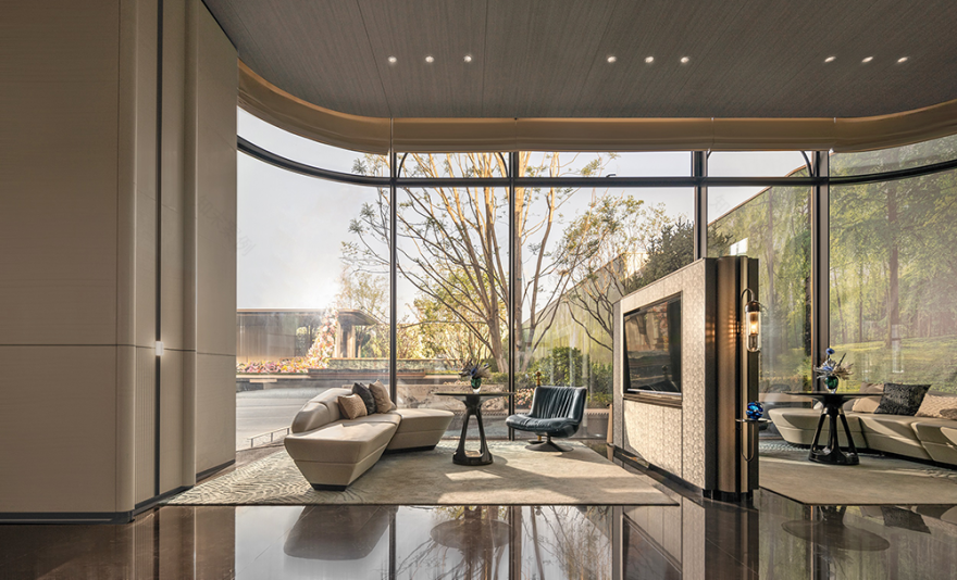 兰州中海未来之境营销中心丨中国兰州丨深圳市盘石室内设计有限公司-21