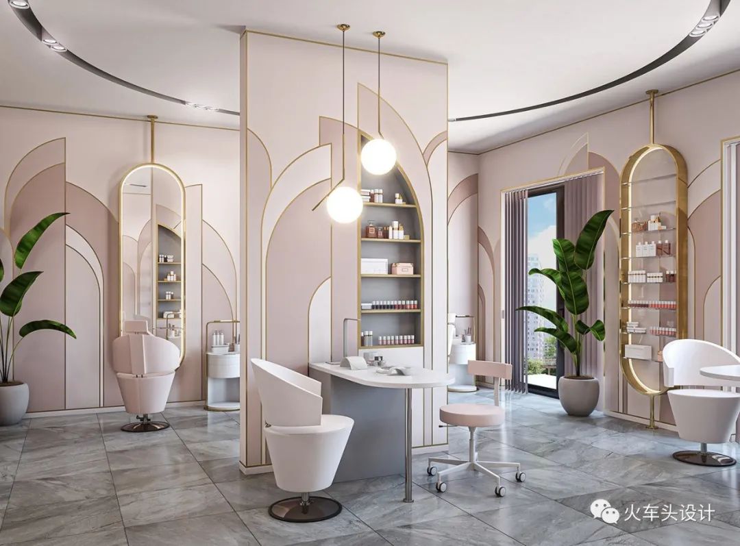 2021 最新休闲美容美发美甲店设计大赏-12