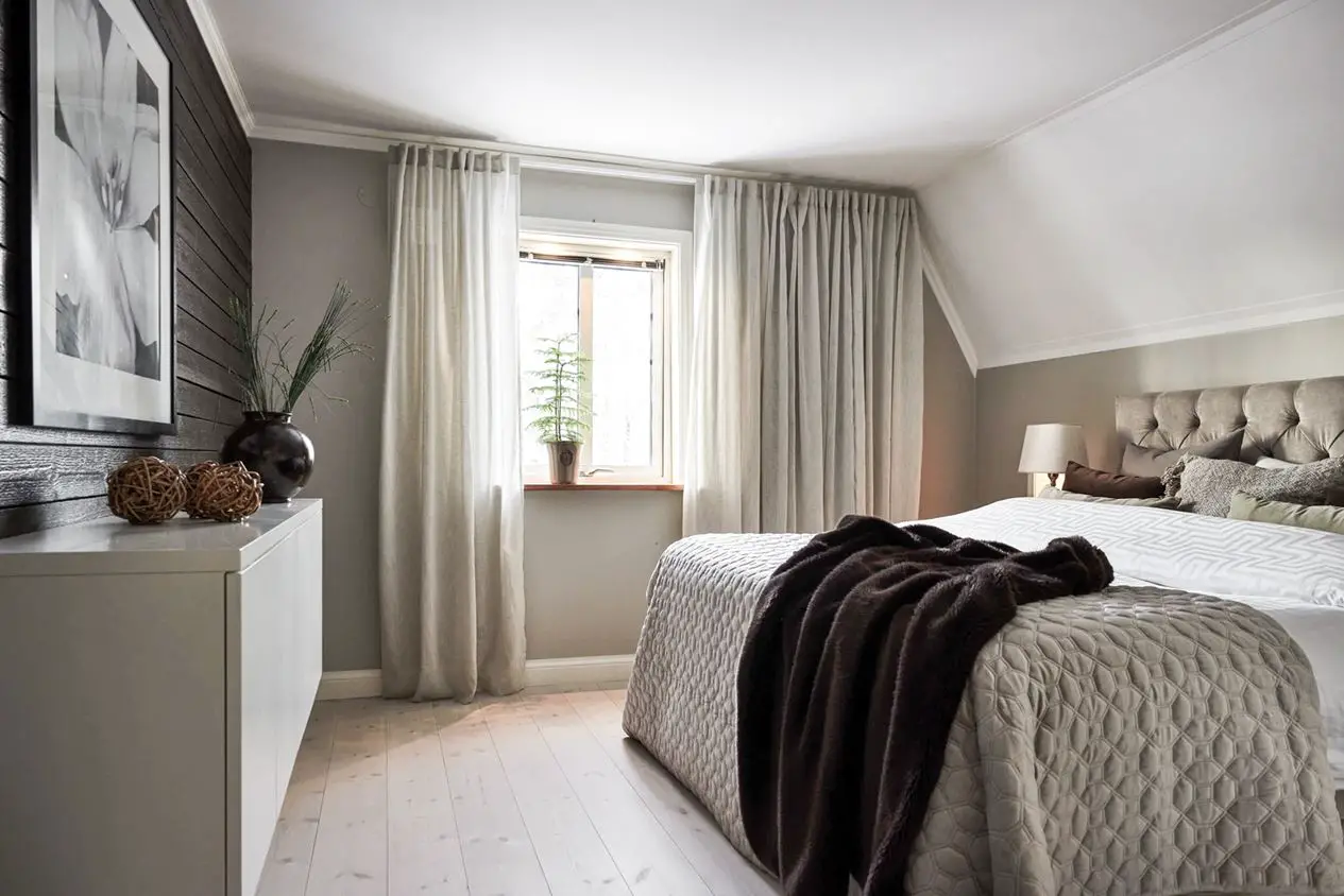 瑞典雪中明亮乡村别墅-9