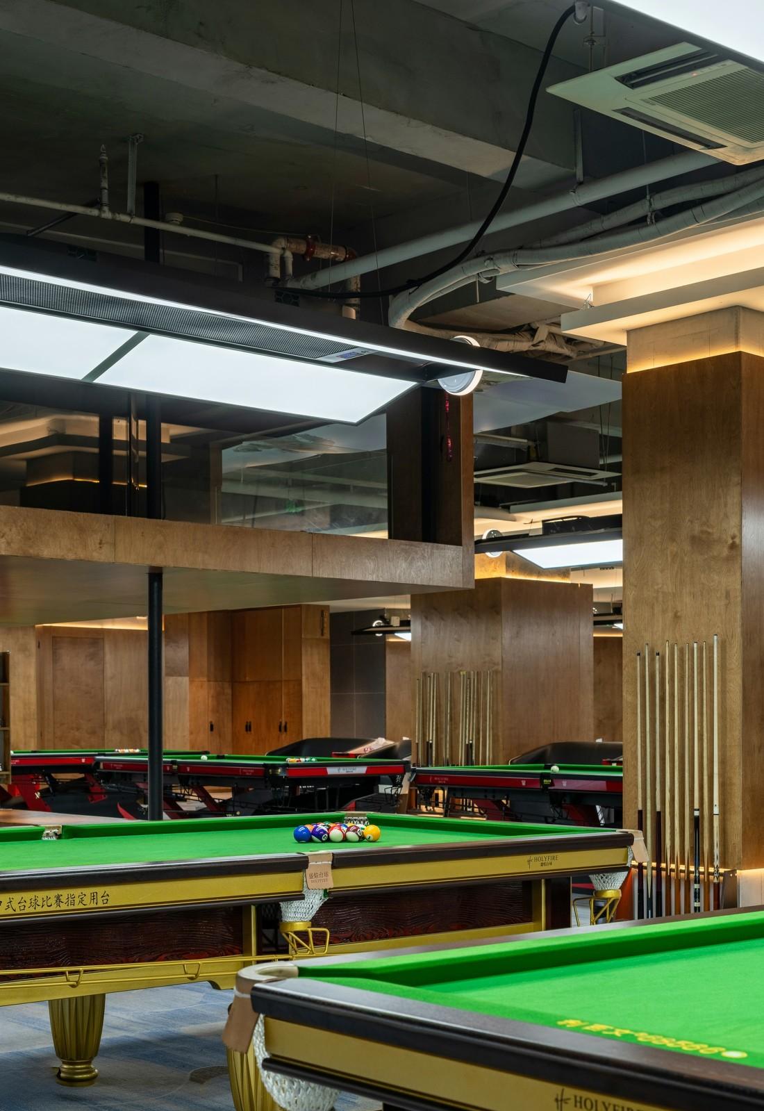 睿创质造 · 1200㎡台球会所-21