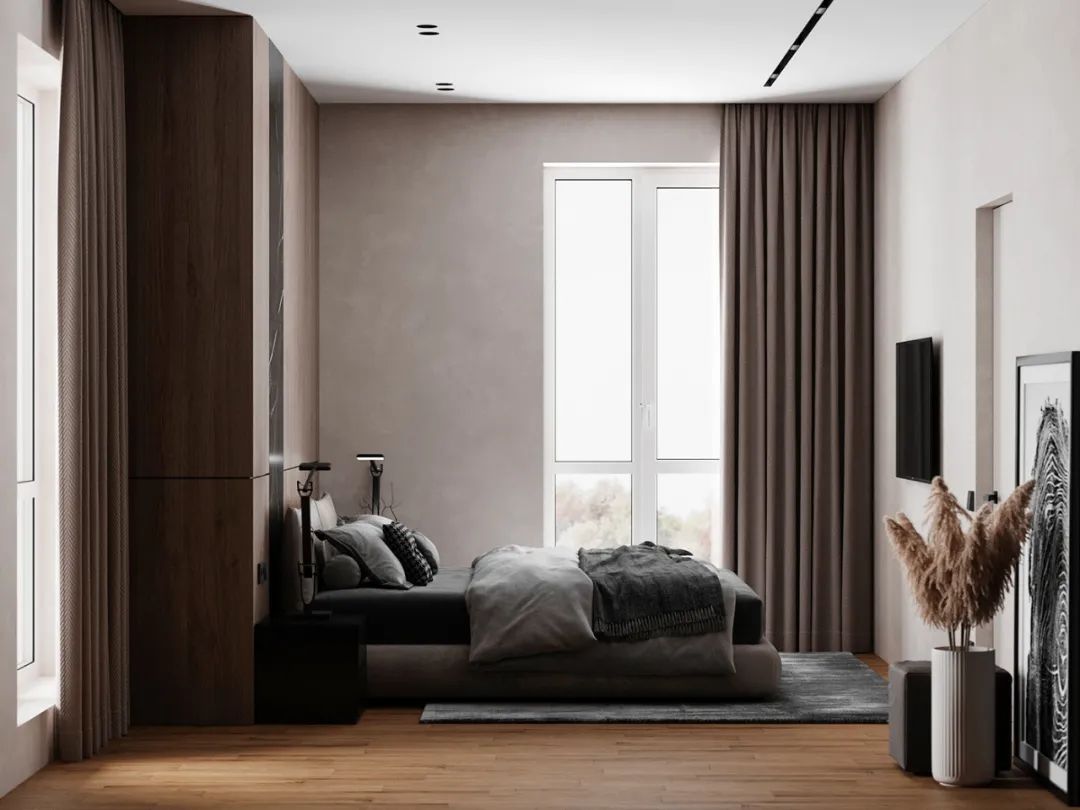 木灰色简约公寓丨Marina Bessmertnaya-25