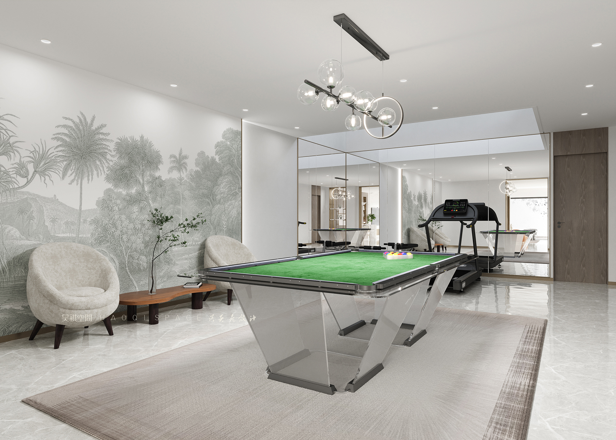 东莞600㎡简约别墅,城市中央的雅逸之境-46