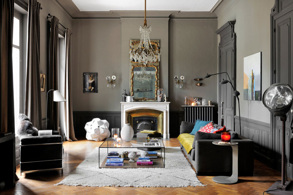 法国百年古宅的古典与现代碰撞-5