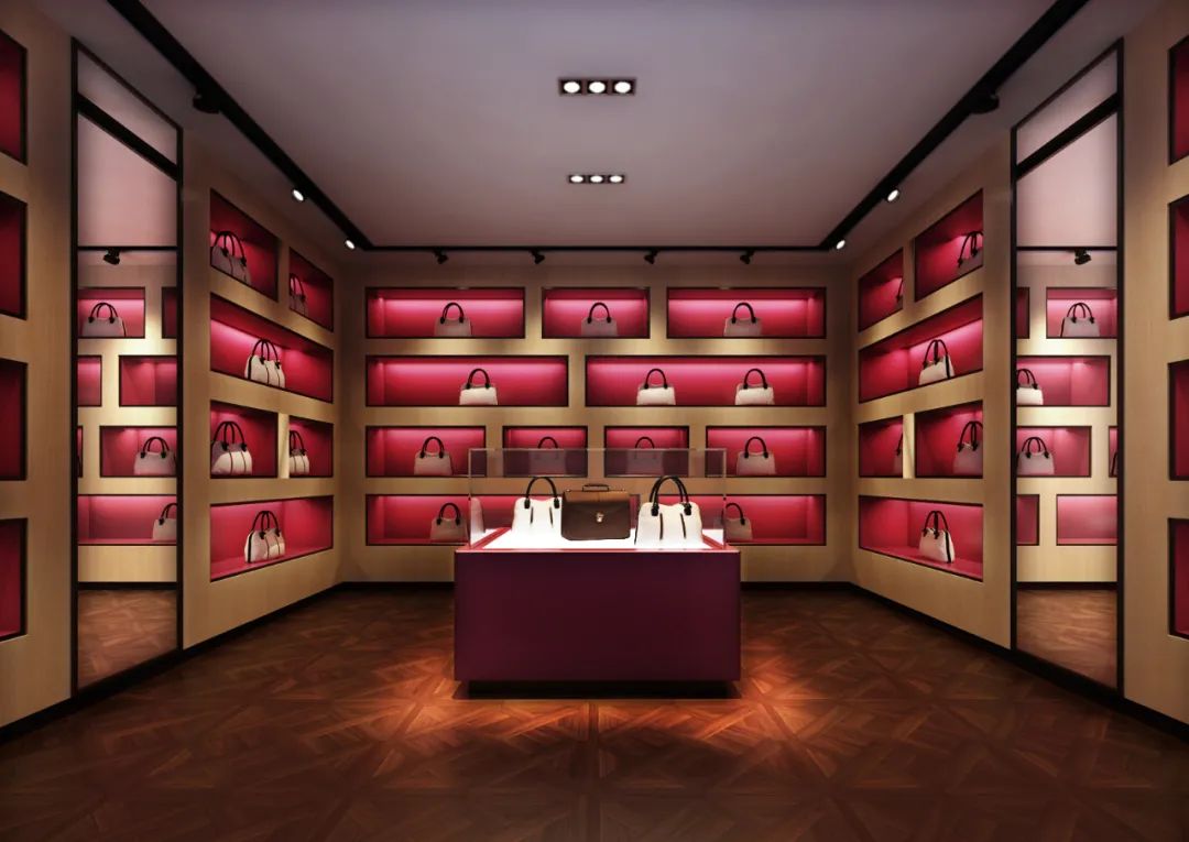 摩登几何,木融设计打造高端奢侈品店-73