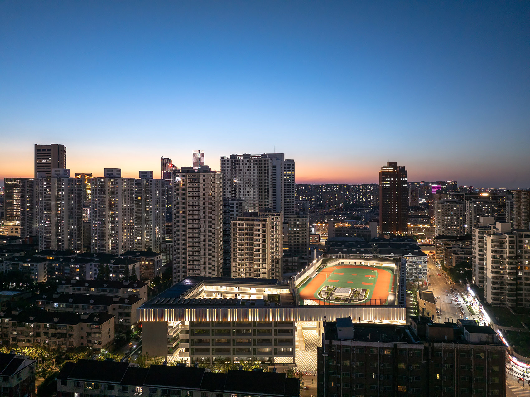 浸润在城市中·上海普陀区武宁中学异地改扩建项目丨中国上海丨阿科米星建筑设计事务所-74