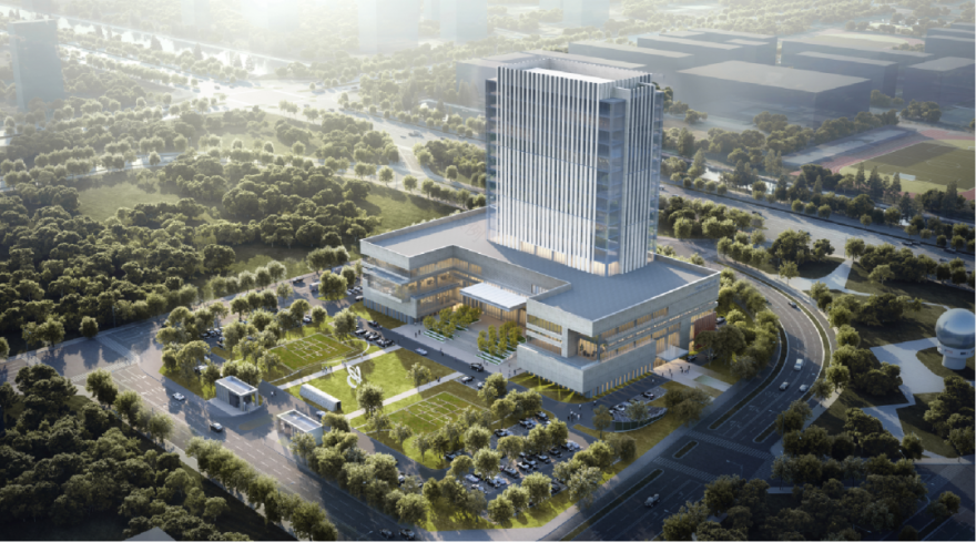 河南省气象防灾减灾中心(郑州国家气象科技园)工程丨中国郑州丨同济设计四院-2