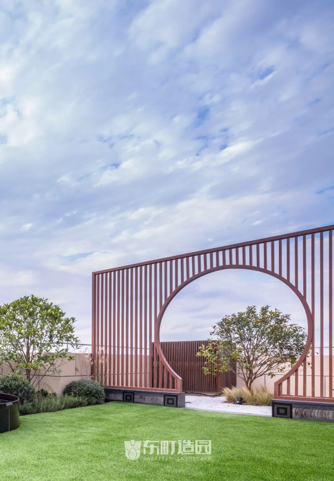 新中式花园设计，传统文化与现代生活的完美融合-64