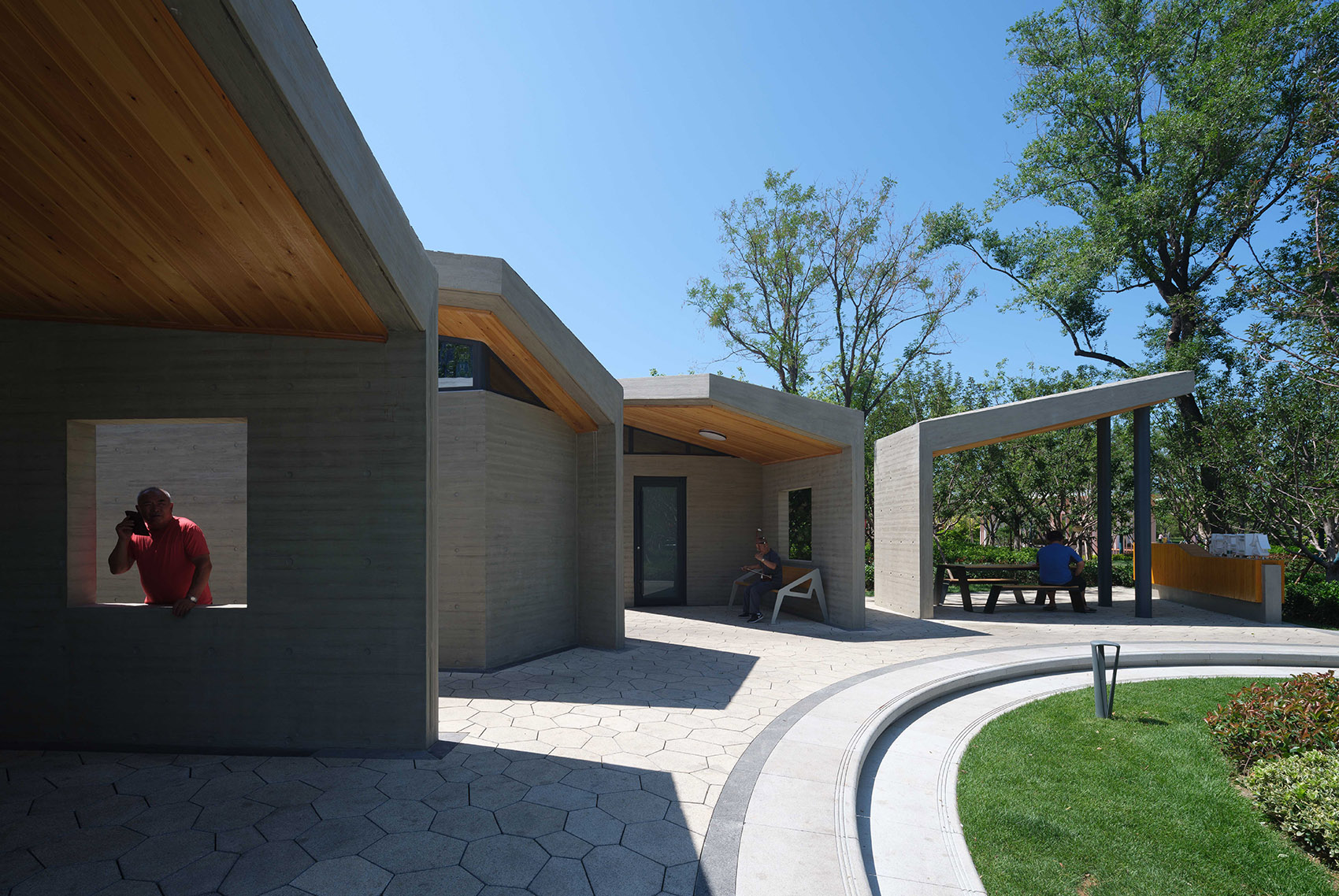 烟台天地广场公园驿站丨中国烟台丨上海大椽建筑设计事务所-100