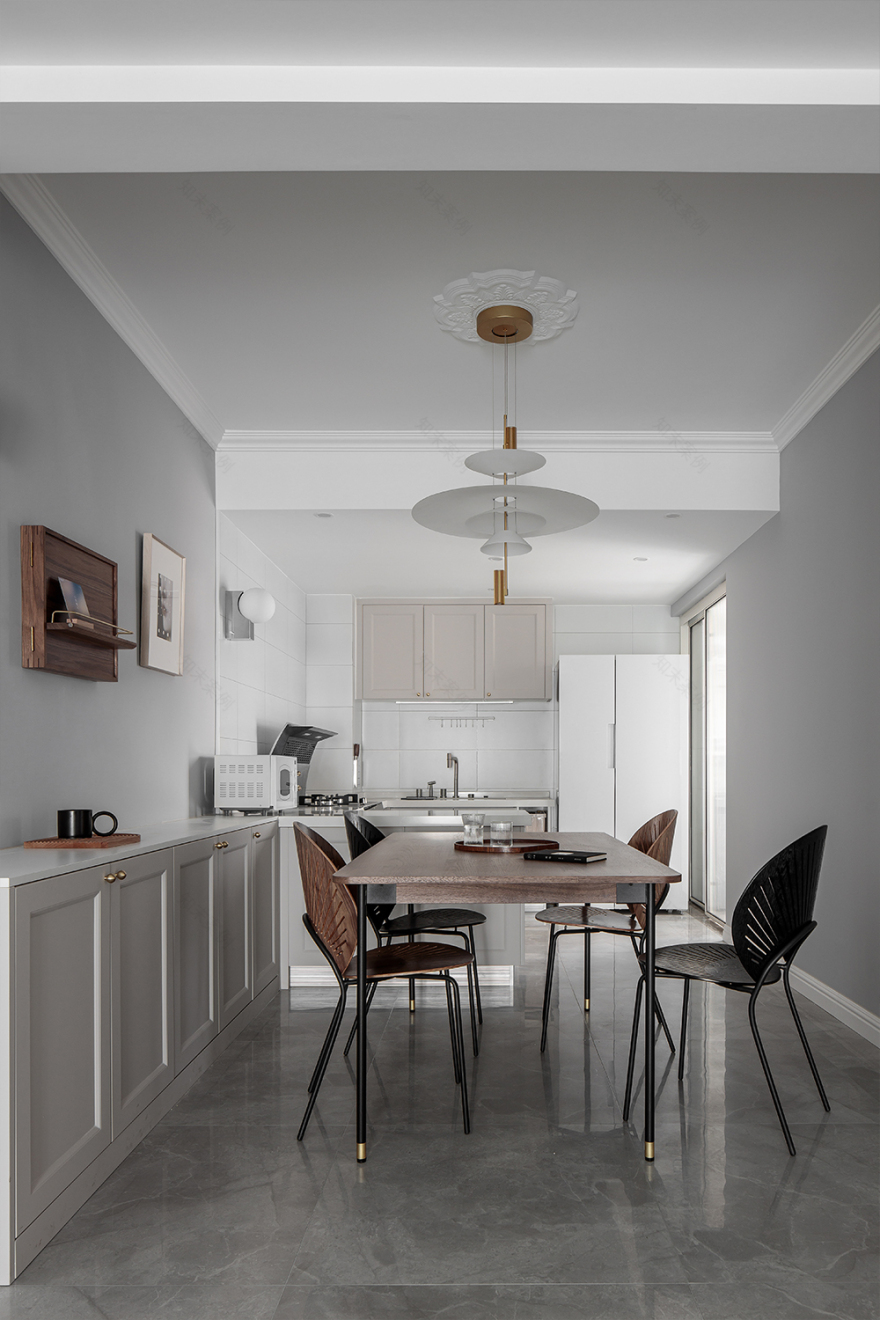 浪漫法式公寓设计丨喜屋设计-32