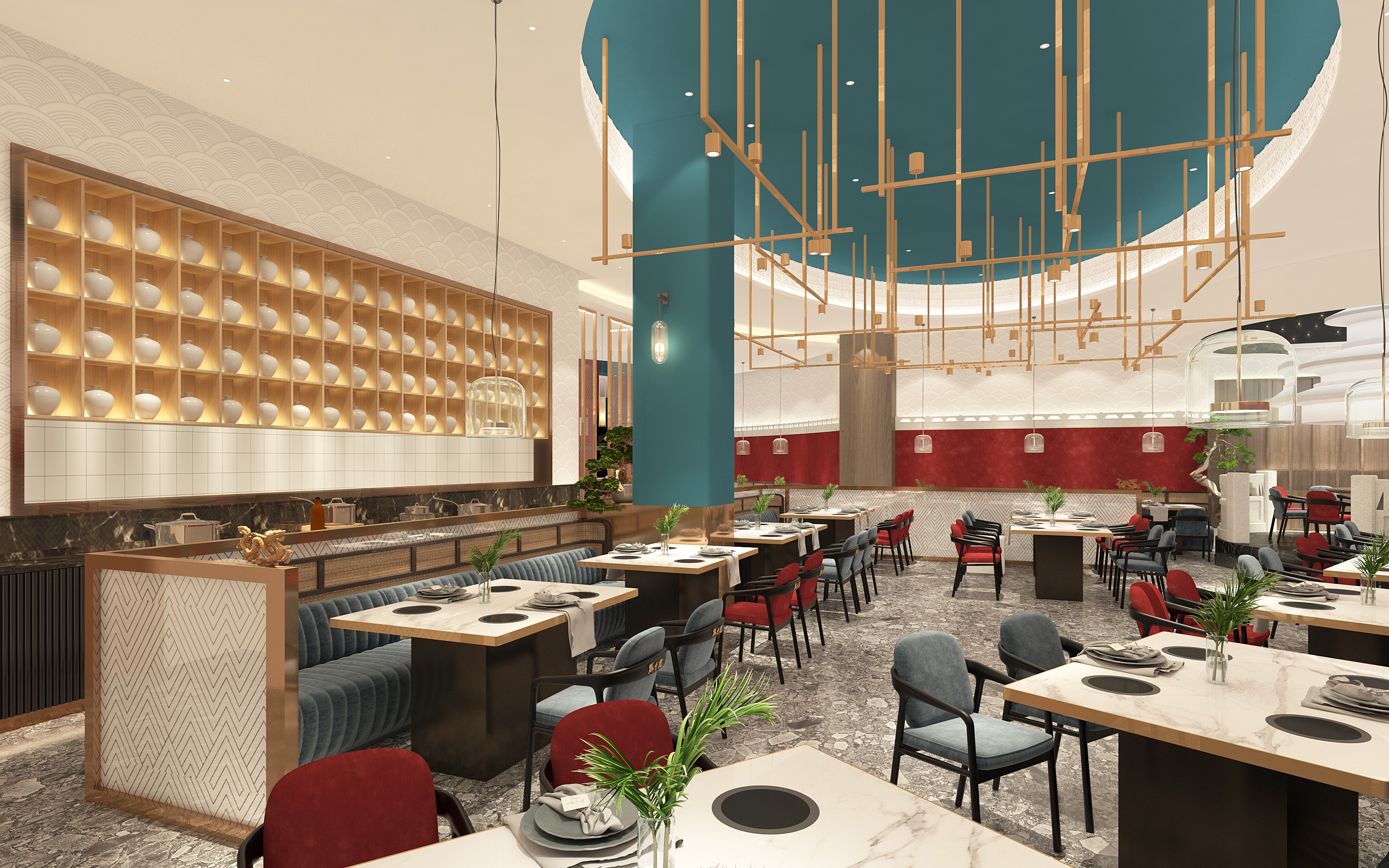 德香苑臻享店光环店丨中国渝北丨重庆派派全案设计公司-15