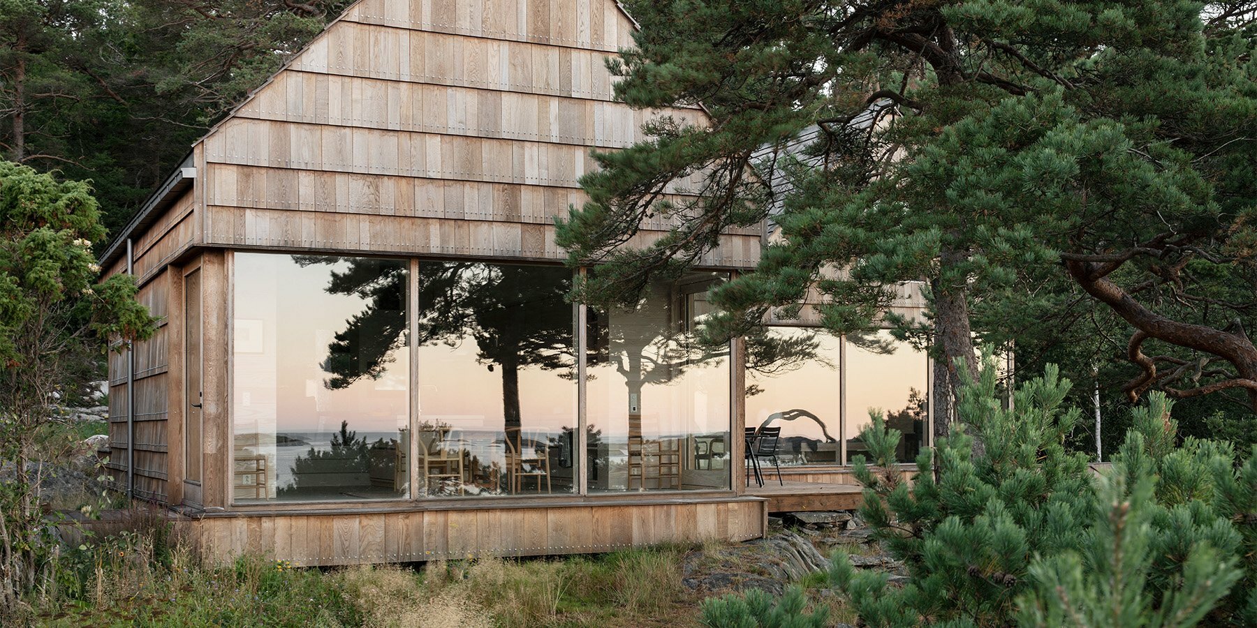 挪威南岸的环保木质建筑——Saltviga House-0