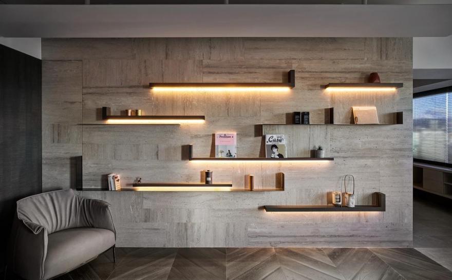 台北 Double Core 别墅,家庭核心与景观轴心-20