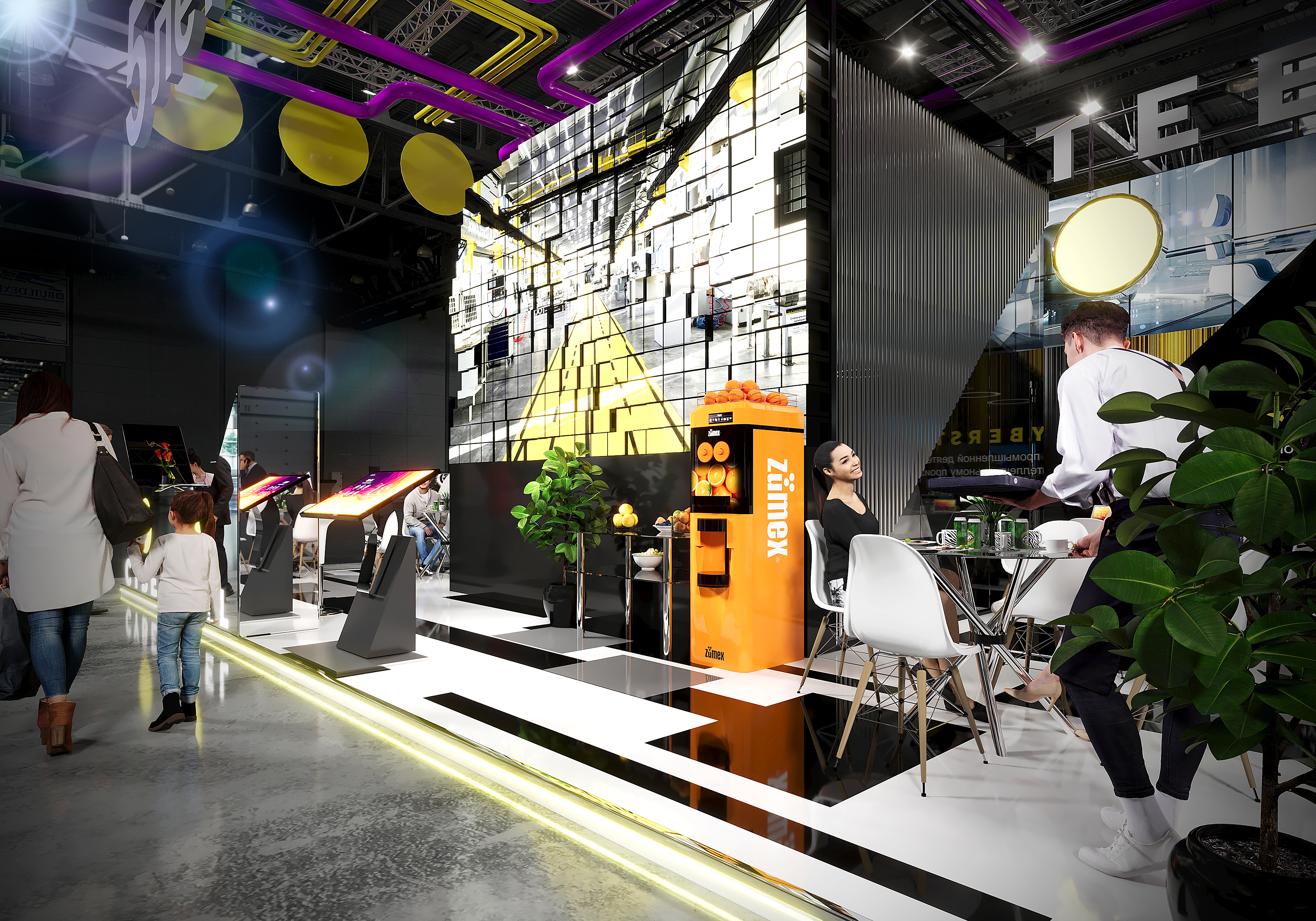 CYBERSTEEL展览展示架设计丨俄罗斯莫斯科丨Michail Koznev-14