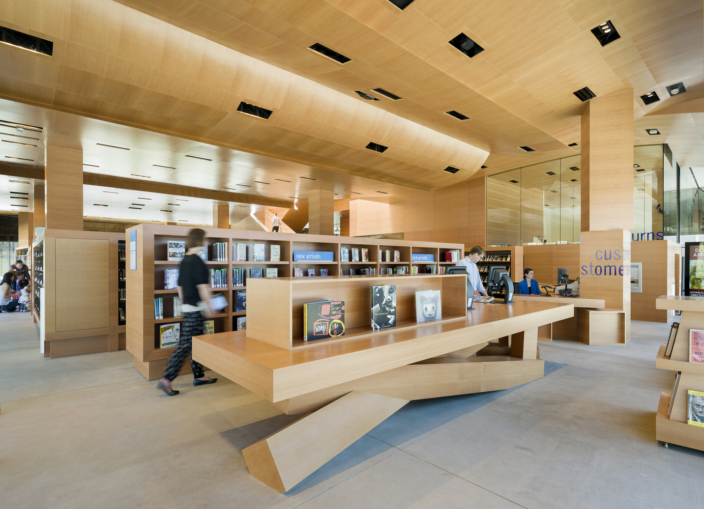 曼哈顿海滩图书馆-20