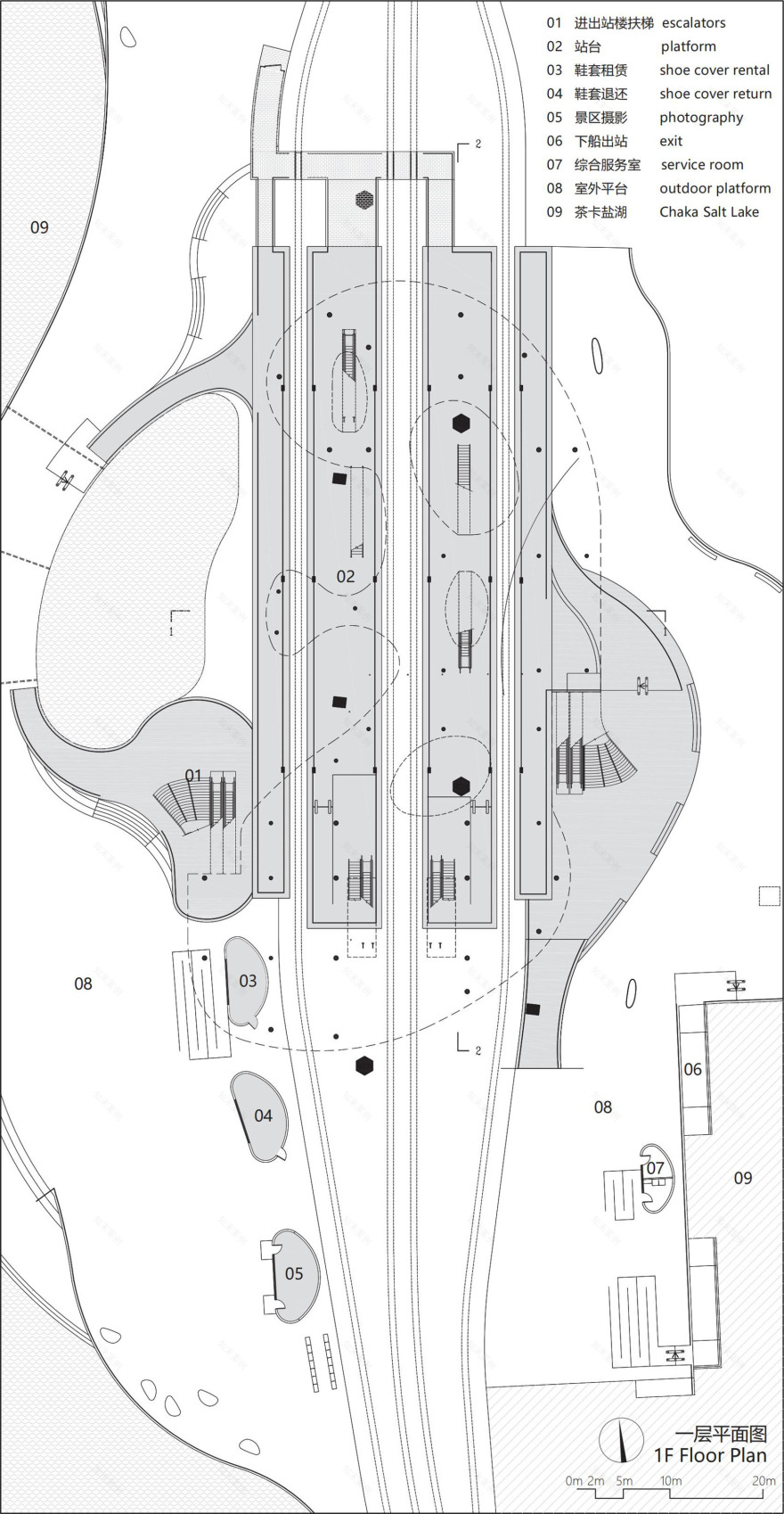 茶卡风·茶卡盐湖观光火车站丨中国海西丨清华大学建筑设计研究院素朴工作室等-129