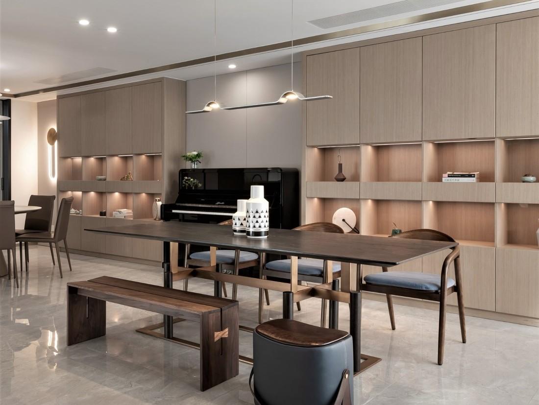 上北设计丨别墅丨不·惑丨优雅格调 现代新东方-8