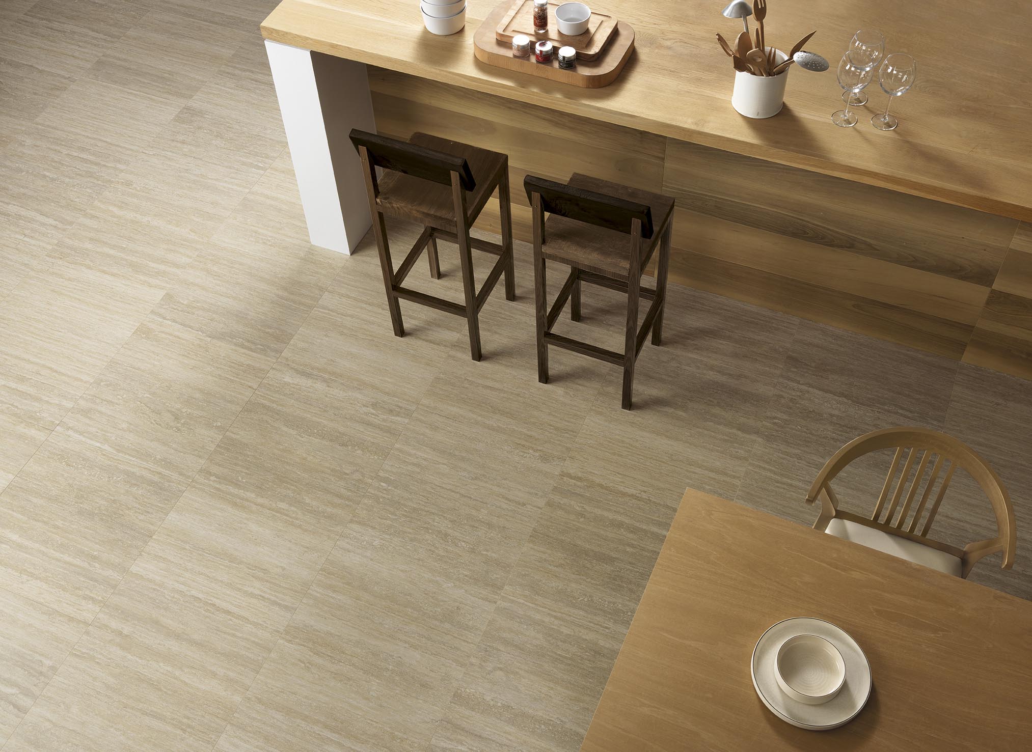 意大利制造的 Tale 石灰华效应瓷砖，打造豪华室内外空间-22