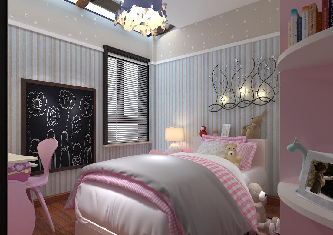 新中式洋房设计 | 蓝色调家具与休闲空间的完美融合-27