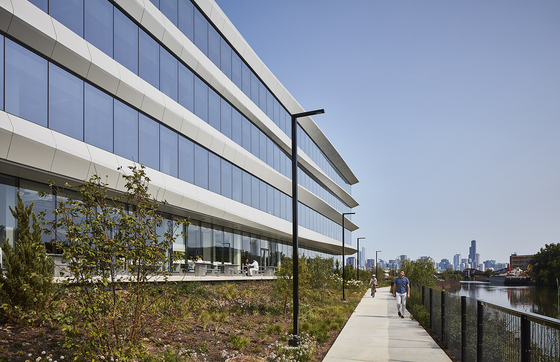 芝加哥 C.H. Robinson Midwest 总部——绿色、高效、灵活的办公空间-13