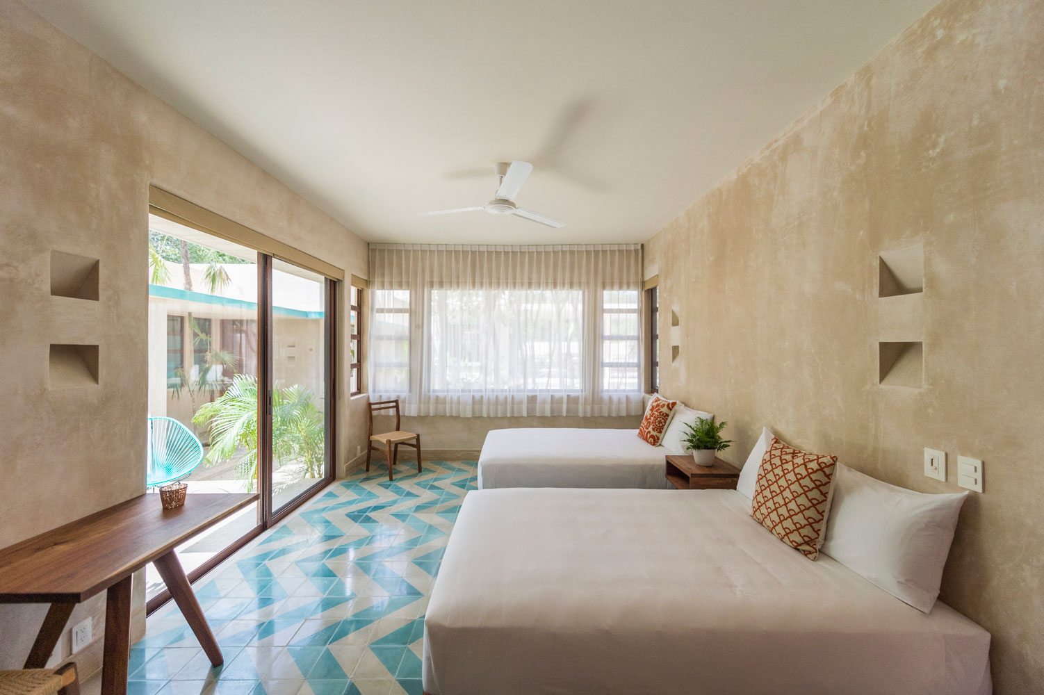 Charming Hotel from the 50s has been Remodeled with an Art Deco and Modernist Ttouch-35