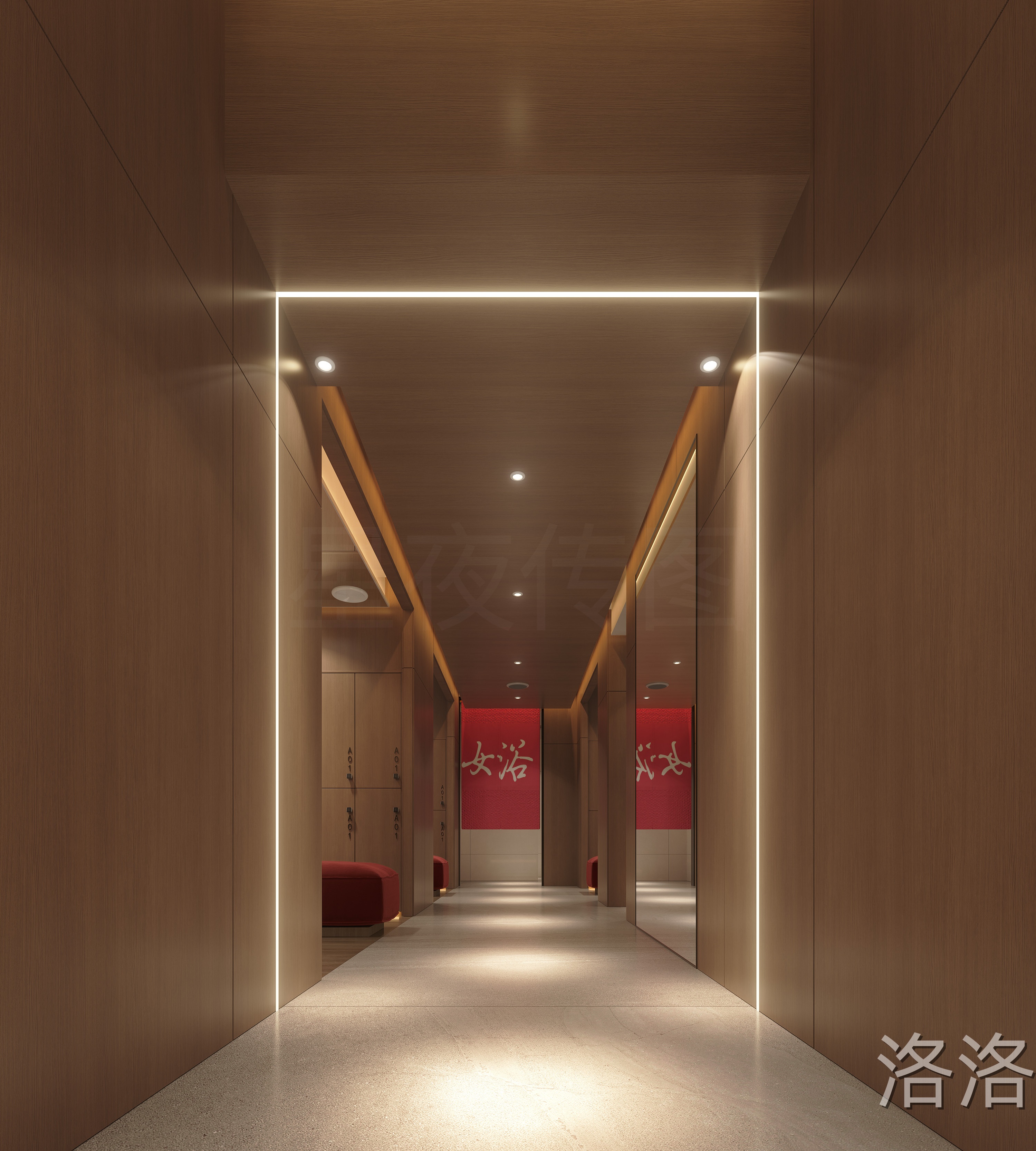 洗浴中心设计-5