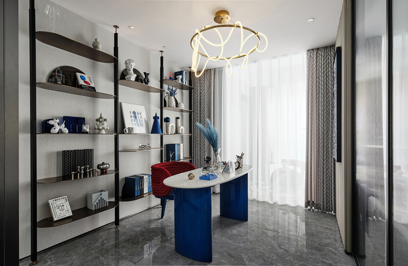 郑州新城玺樾门第99㎡样板间 | 新中式超现代设计-8