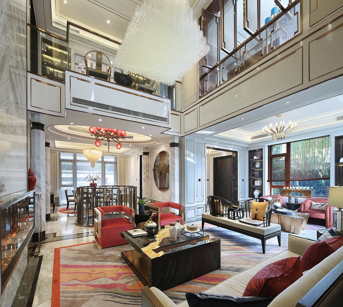 上海天鼓装饰设计-风尚新中式<梦回唐朝>-113