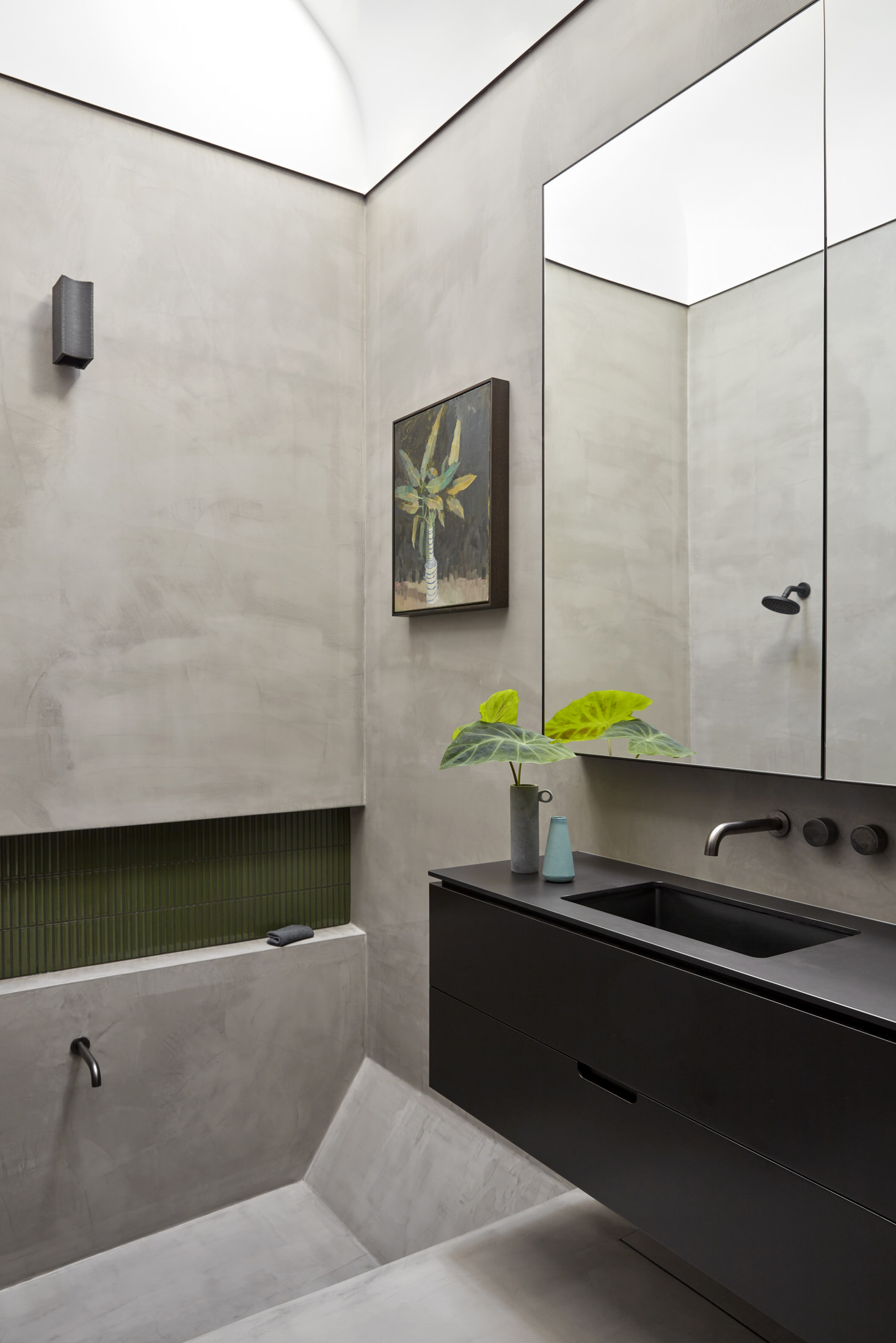 混凝土与绿意的和谐共舞 · Grove House丨澳大利亚悉尼丨Clayton Orszaczky-34