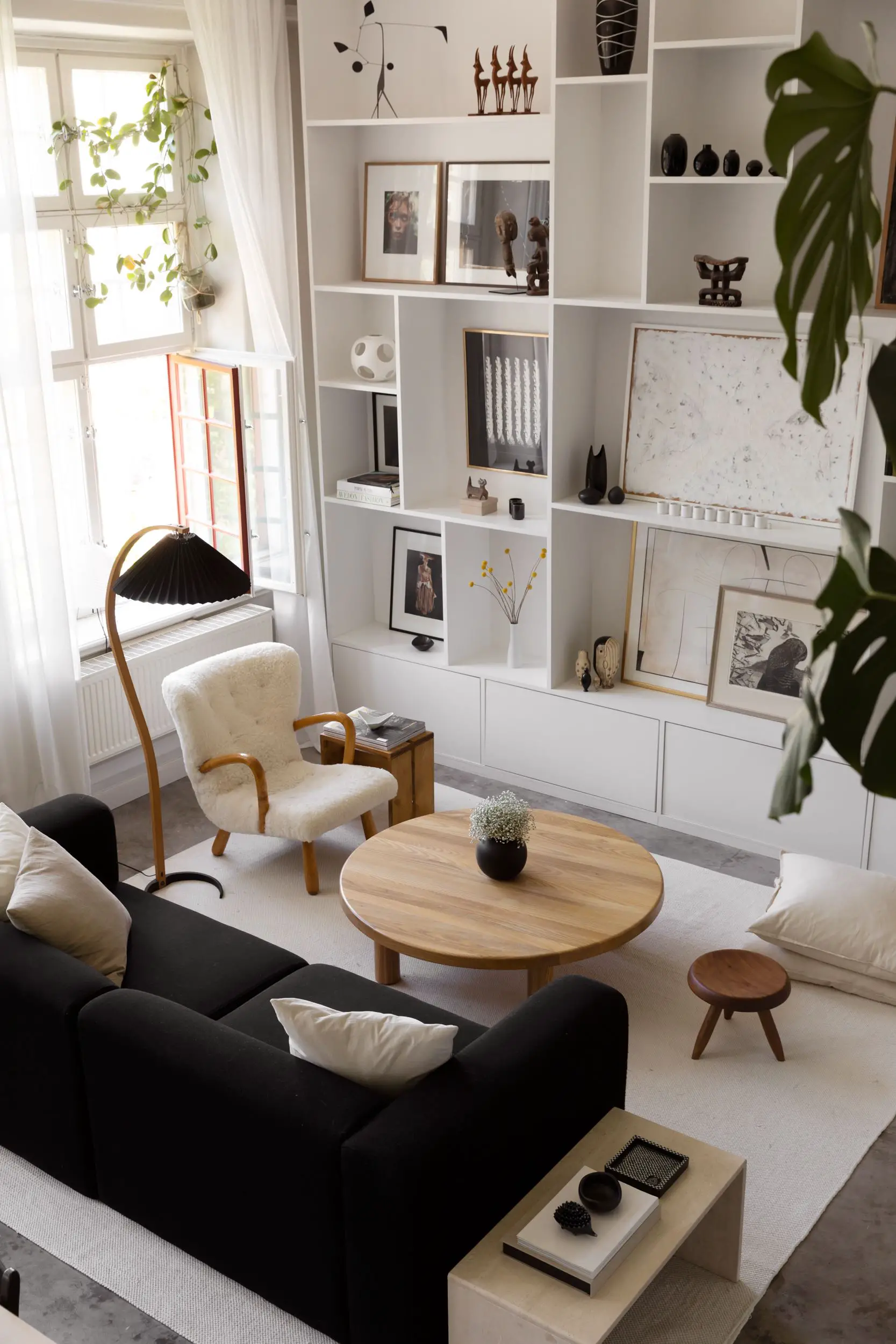 斯德哥尔摩 54m2 巨型工作室,现代与历史的完美融合-7