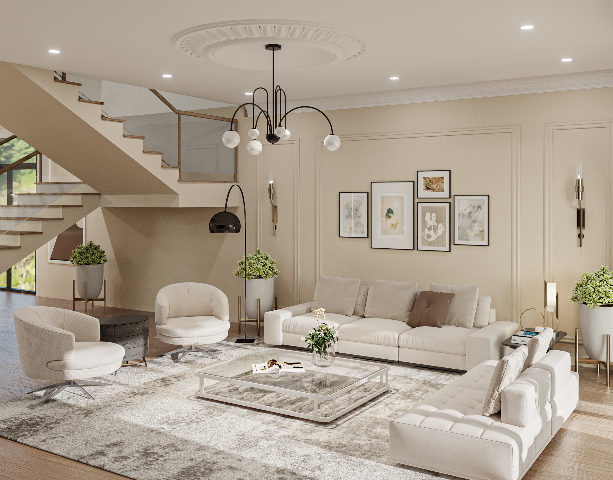 米色房子 / 浅褐色房子丨越南丨Ciosce Nguyen-0