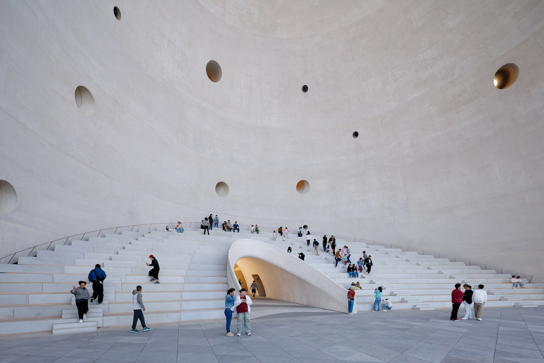 OPEN 建筑事务所在中国完成圆锥形“太阳塔”丨中国烟台丨OPEN 建筑事务所-6