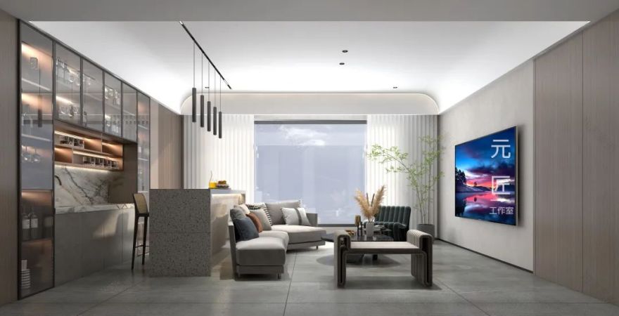 美式轻奢的优雅格调丨元匠设计-7