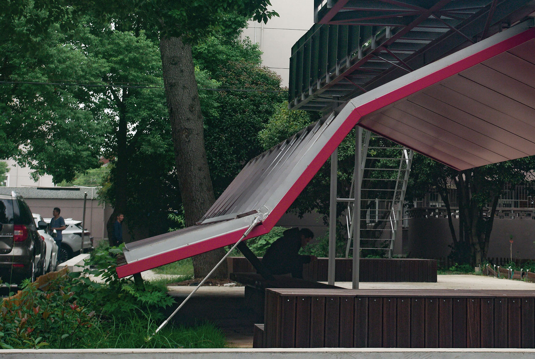 漂浮的坡屋顶,蝶·亭丨中国上海丨影造（上海）建筑设计事务所-41