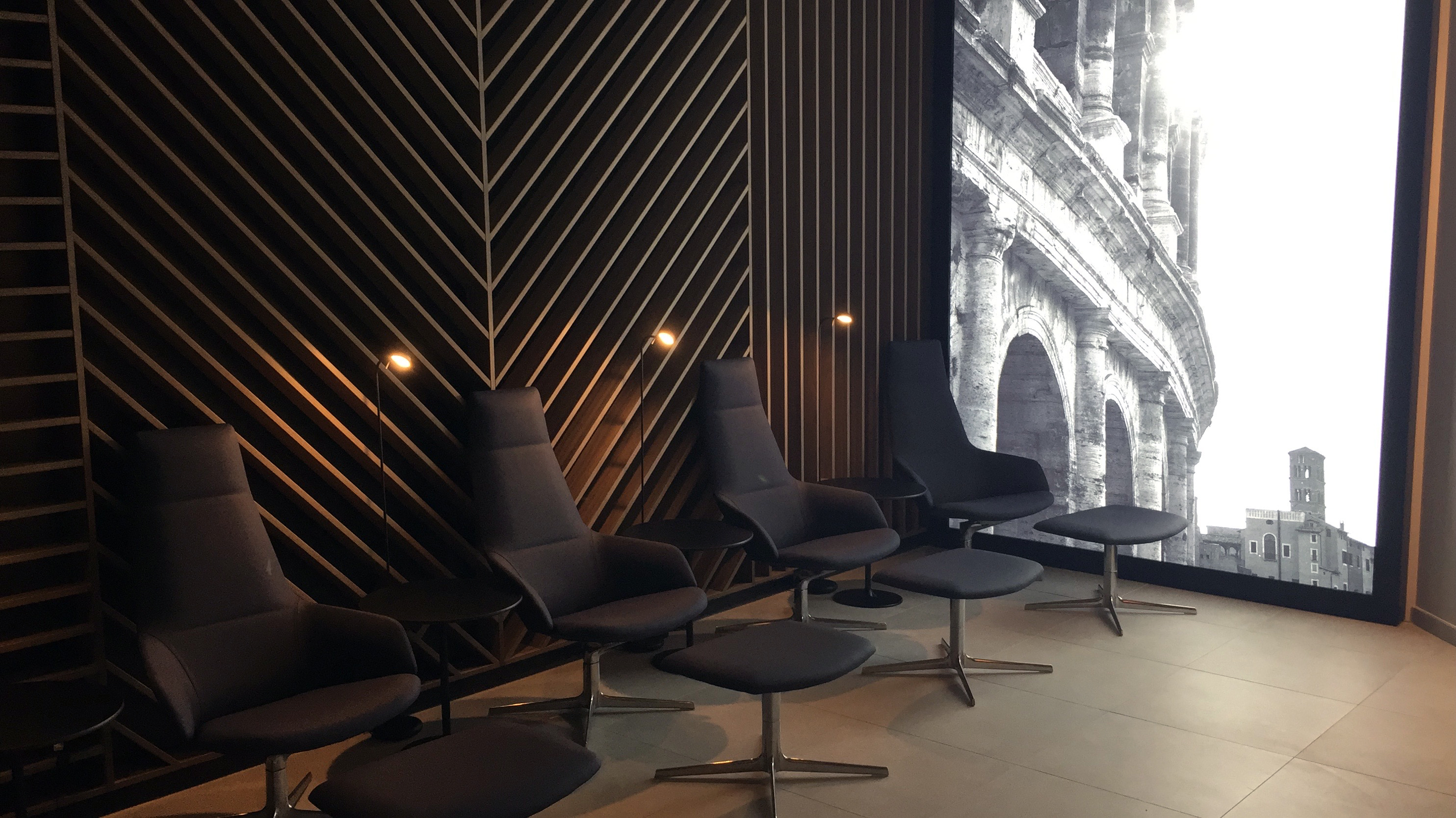 罗马莱昂纳多·达·芬奇国际机场星空联盟贵宾休息室-20