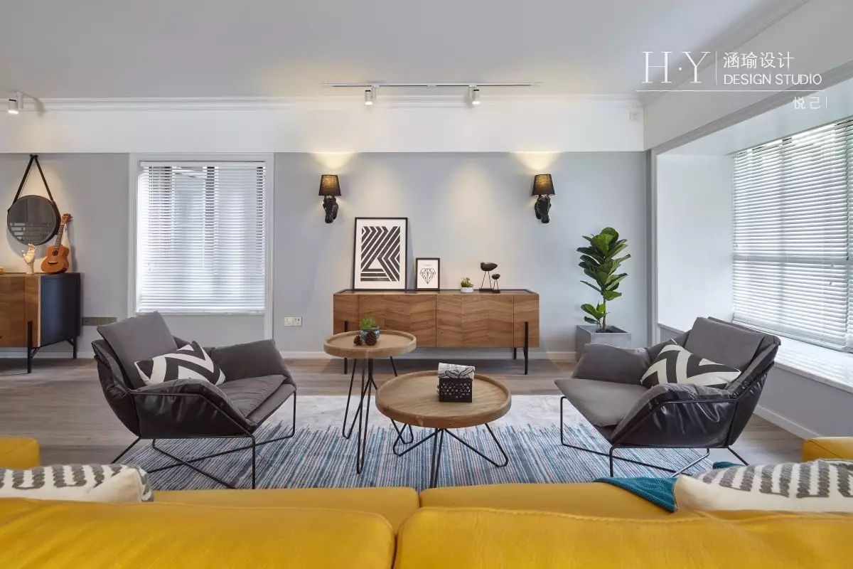 深圳涵瑜设计新作 | 悦己,北欧时尚的幸福家园-27