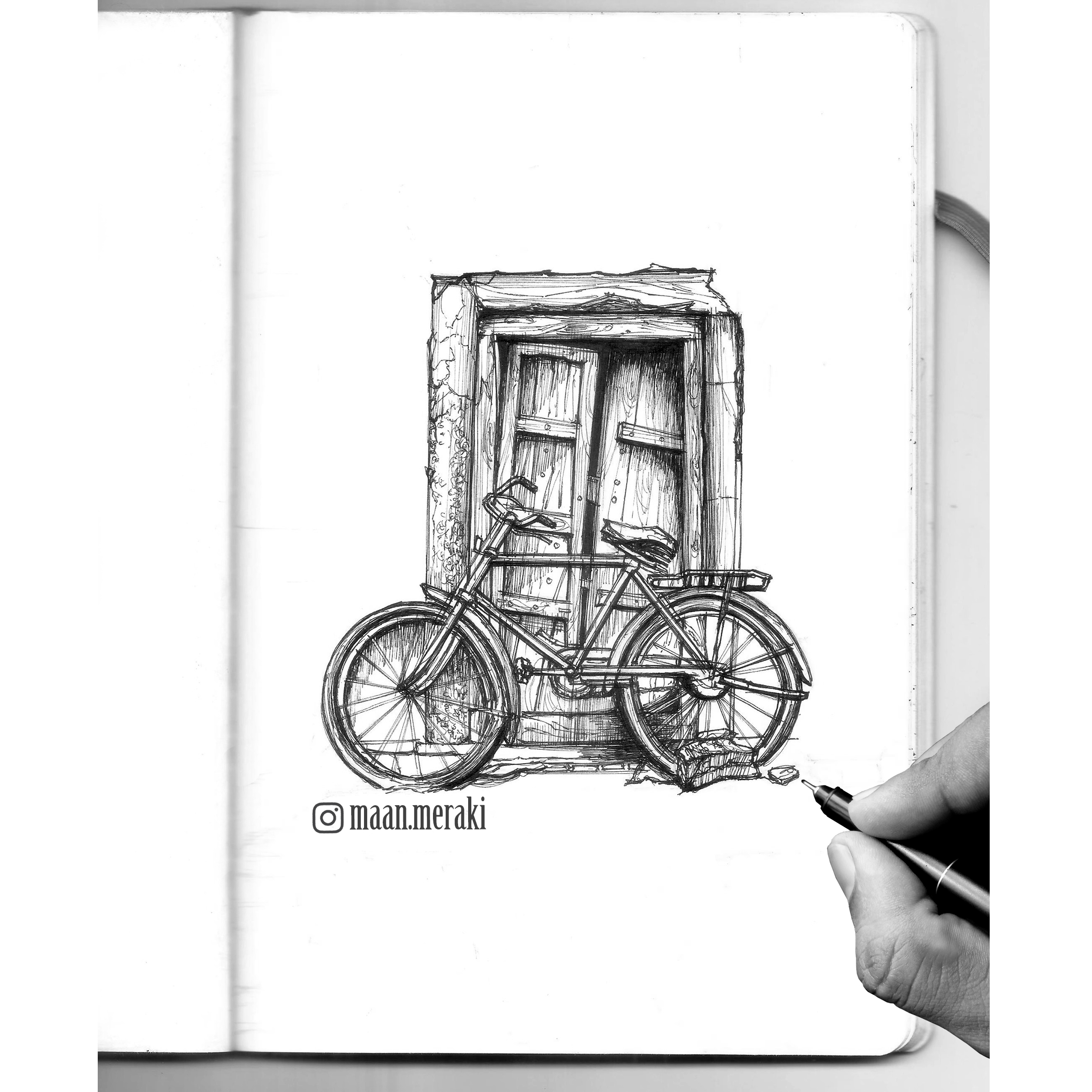 Pen and Ink Architecture Sketches-3