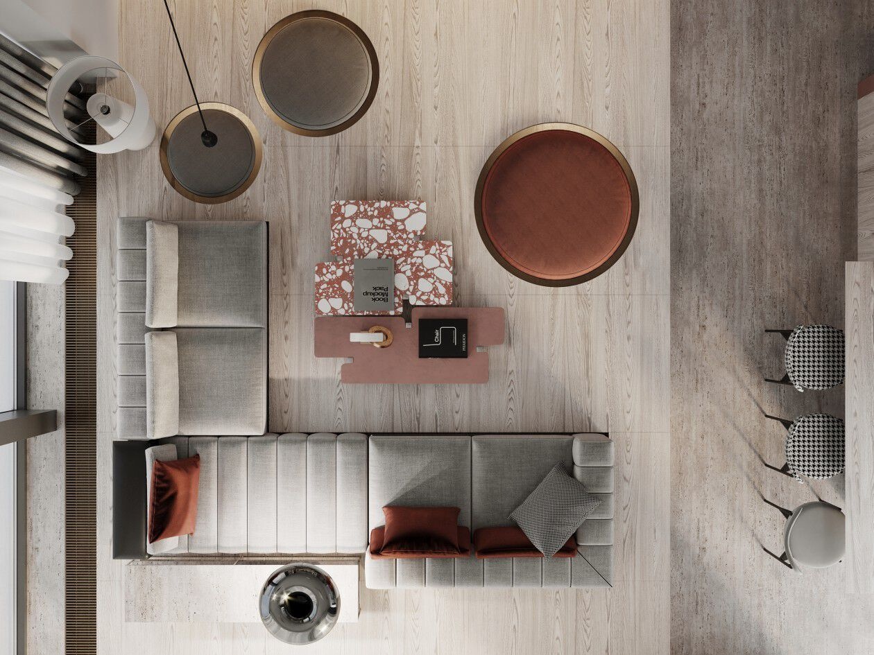 120㎡多彩居住空间，细节丰富！-7