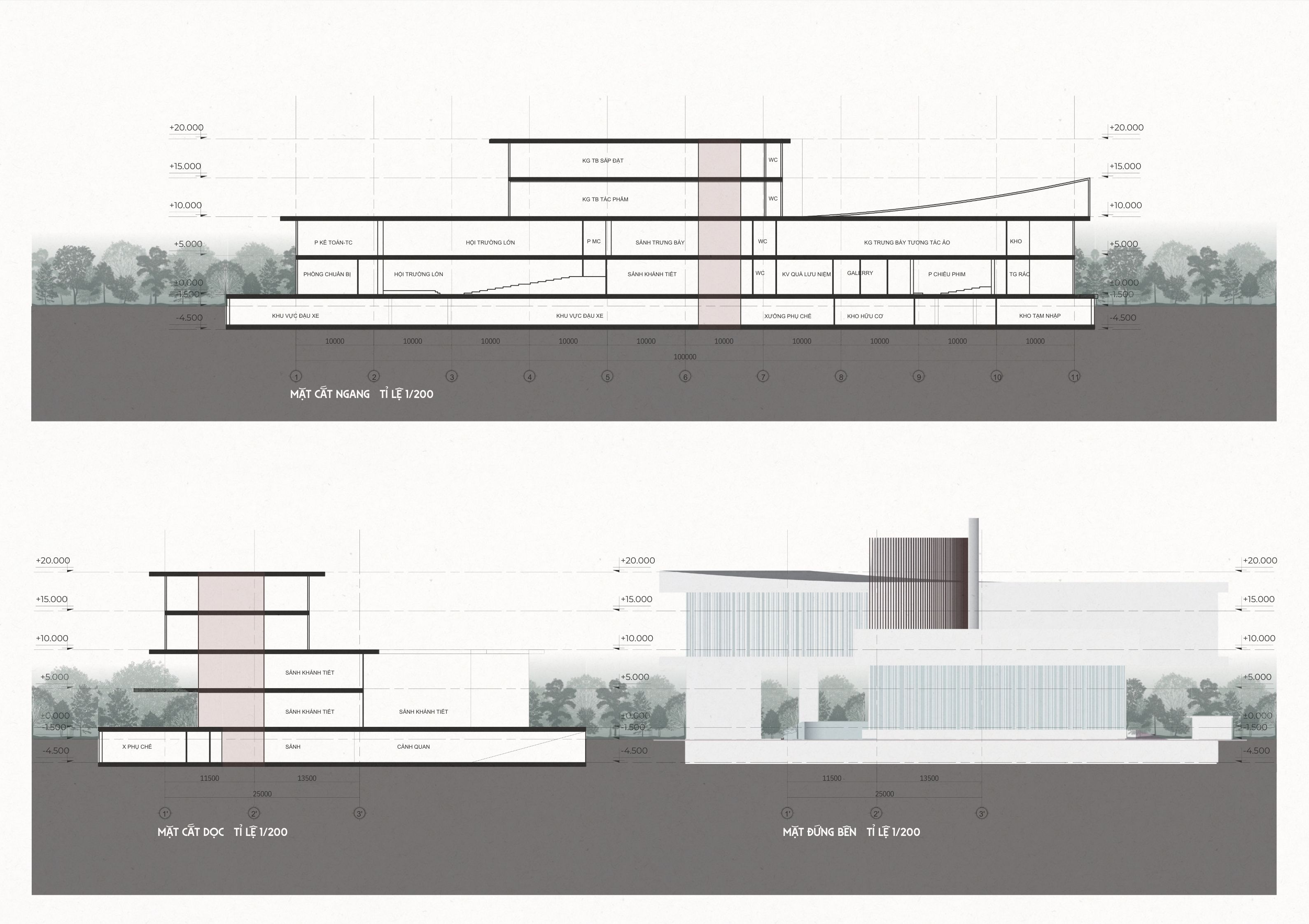 ĐỒ ÁN KIẾN TRÚC-BẢO TÀNG NGHỆ THUẬT ĐƯƠNG ĐẠI-6