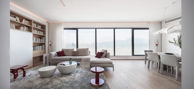 江景平层空间,自然与艺术和谐共生-48