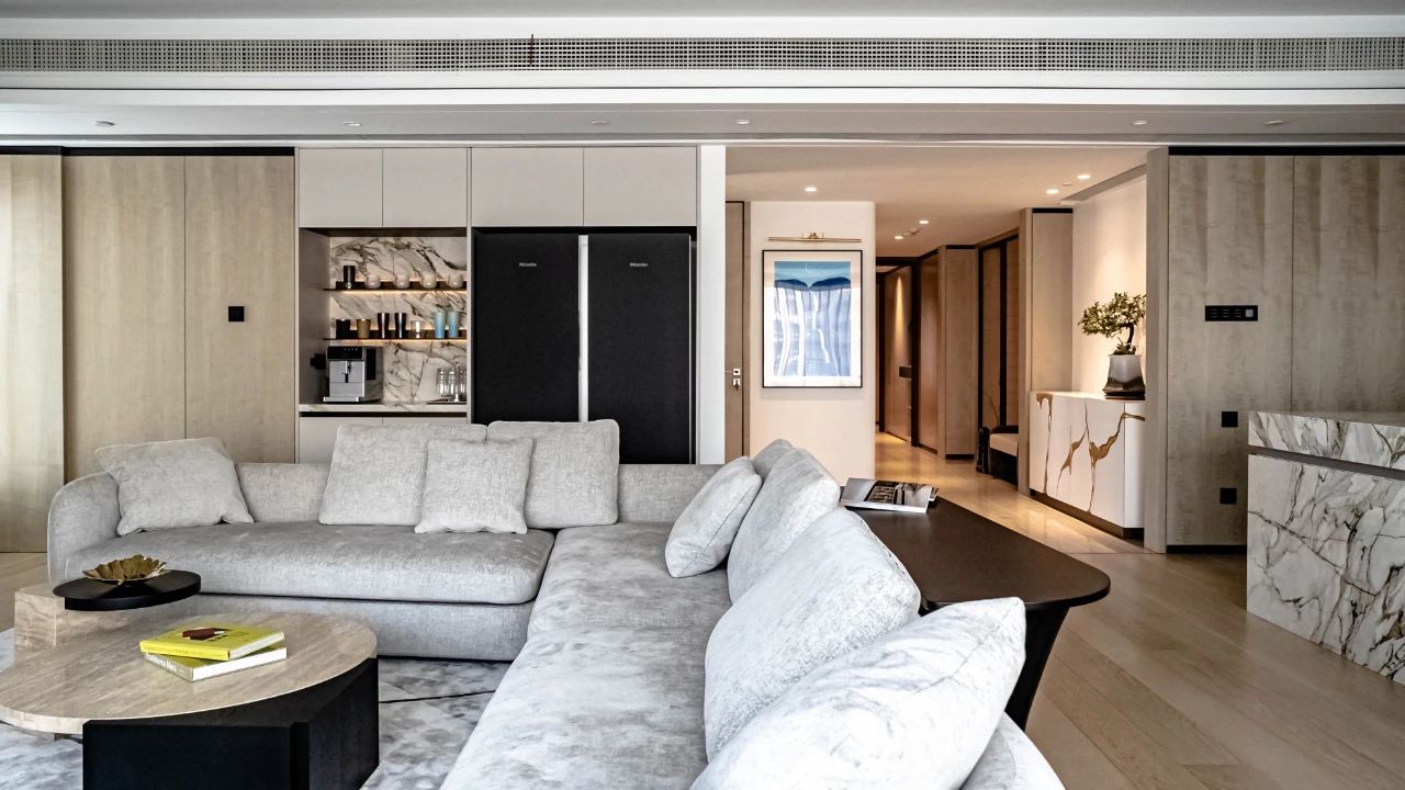 宇文长凝的 330㎡静谧之家丨温馨工作室-12