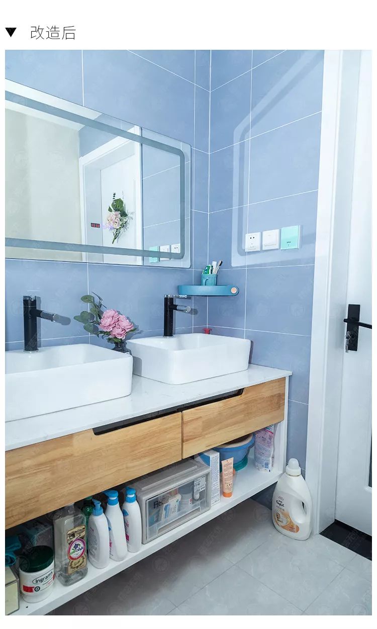 少女心卫浴间改造,现代简约风格设计亮点解析-46