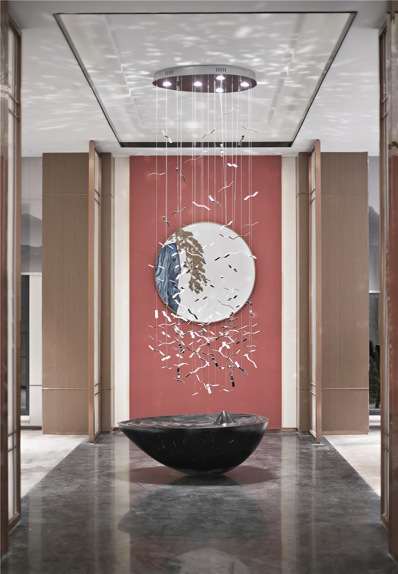 净水云端 | 优雅东方美学融入销售中心设计-103