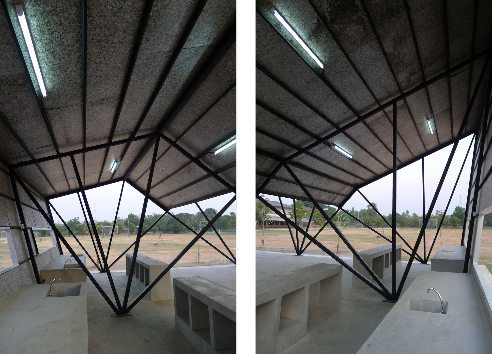 泰国农村社区学校食堂的环保设计-21