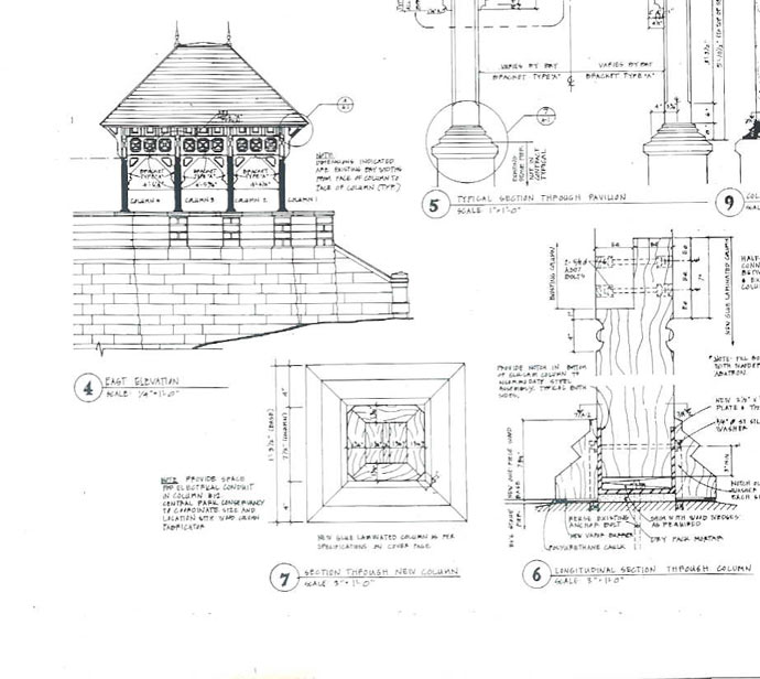 Northwest Pavilion, Belvedere Terrace | Barbara A. Campagna/Architecture + Planning, PLLC -14